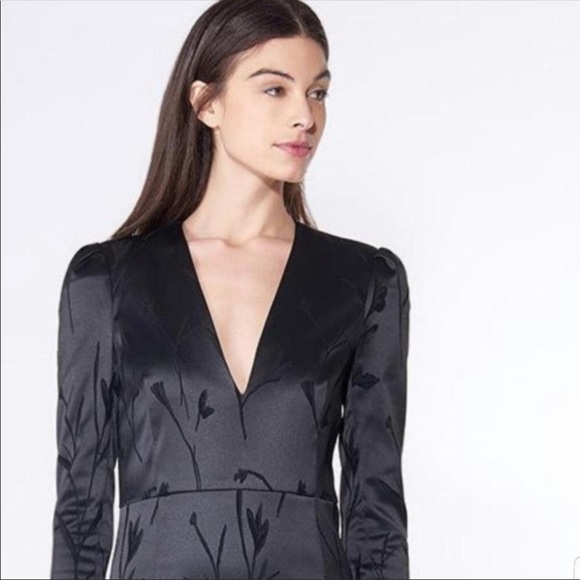 VERONICA BEARD BLACK COCKTAIL MINI DRESS - Picture 4 of 7